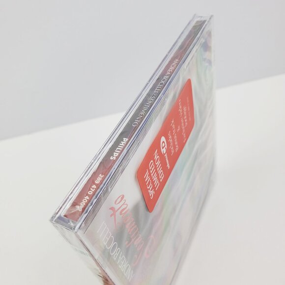 Andrea Bocelli Sentimento CD Enhanced Limited Edition Symphony 2002 Sealed - Picture 9 of 9